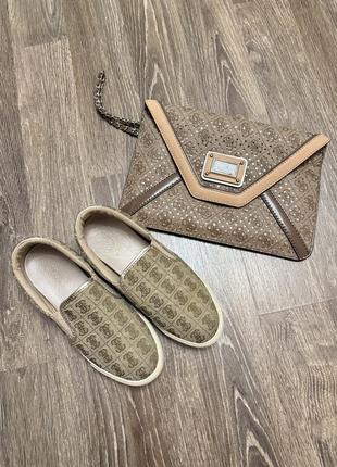 Комплект взуття та сумка guess