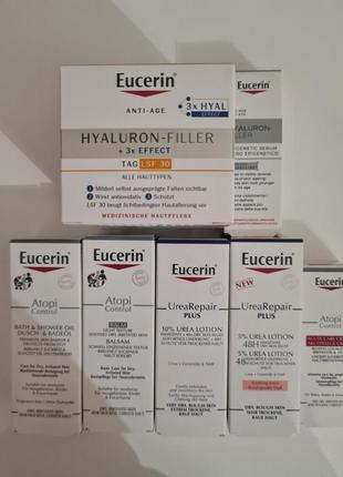 Набор дневной крем против морщин для всех типов кожи eucerin hyaluron filler 3х effect spf 30