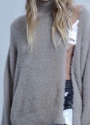 Дуже теплий светр ace в світло - сірому кольорі розмір м
