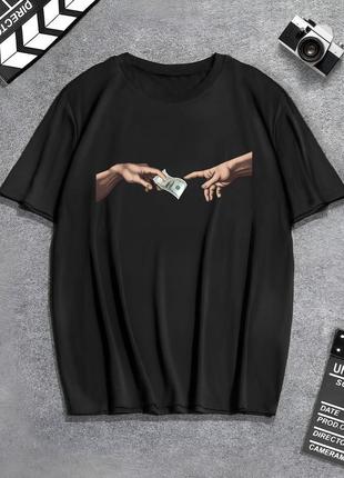 Футболка з дтф принтом (оверсайз)