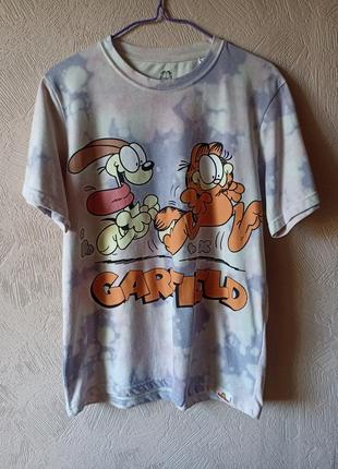 Футболка с принтом garfield