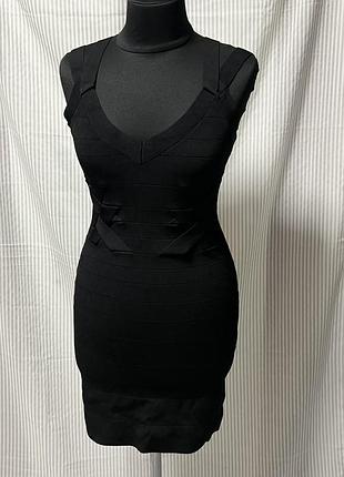 Жіноча бандажна чорна сукня karen millen