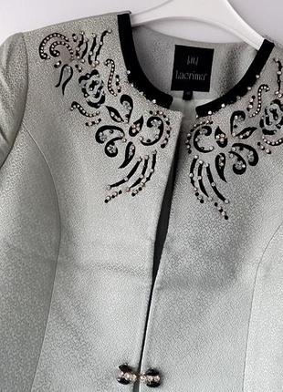 Пиджак lacrima как новый вышивка