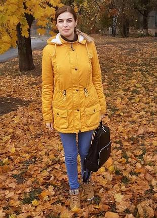 Супер качественная парка коттон 42-44 гг