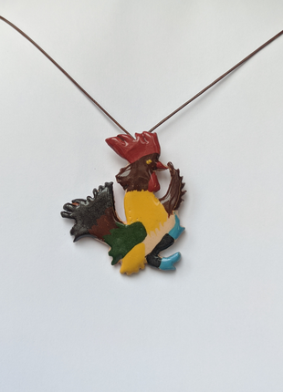 Керамическое украшение "Первник гоноровый марии литвинчук"