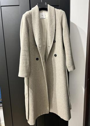 Кашемировое пальто mango