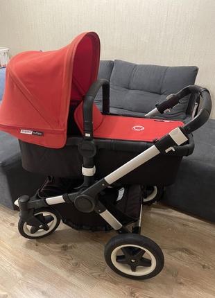 Коляска bugaboo buffalo red 2 в 1