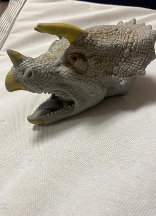 Продам маску динозавра на руку 3