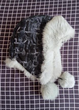 Теплая шапка ушанка klaus