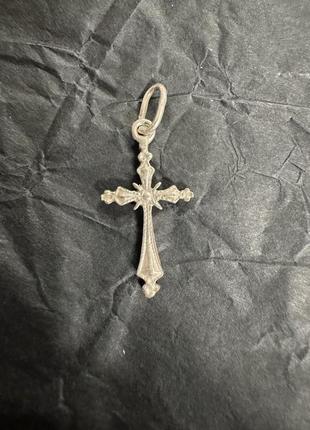 Серебряный крестик 925°