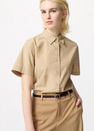 Льняная женская рубашка