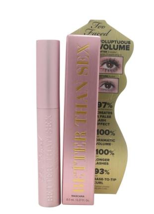 Too faced better than sex doll lashes тушь для ресниц