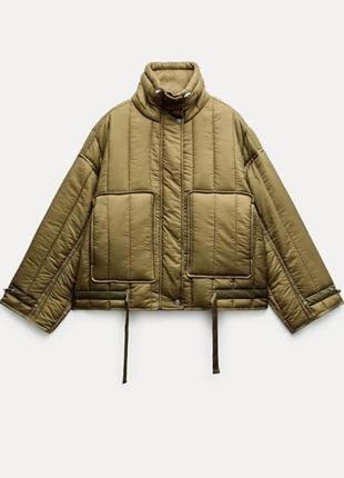 Стеганая кутюр так zara xs-s