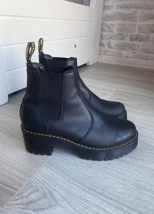 Кожаные ботинки dr martens оригинал 40 размер