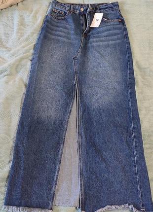 Джинсовая юбка