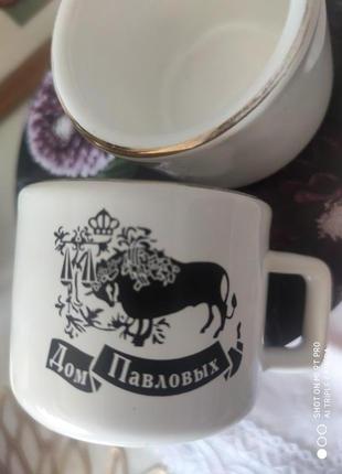 Пара  кофейних чашек дом павлових одеса сувенир