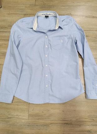 Рубашка u.s.polo assn голубая