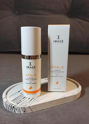 Зволожуючий крем image skincare vital c hydrating intense moisturizer, 50 мл