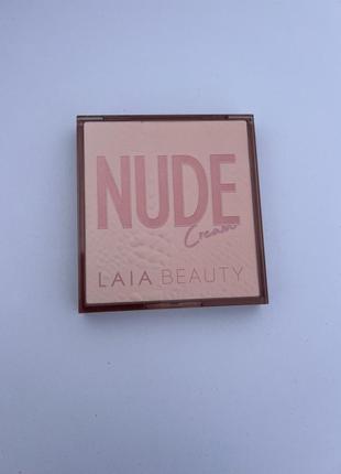 Nude taupe laia beauty 9 відтінків тіней для повік у палетці