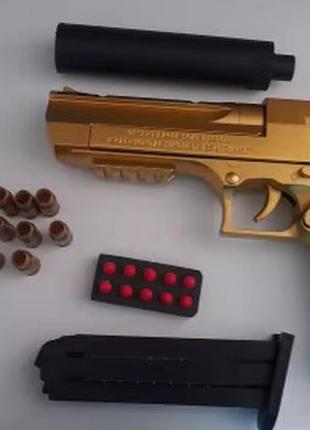 Дитячий іграшковий пістолет desert eagle7 фото