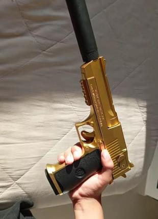 Дитячий іграшковий пістолет desert eagle5 фото