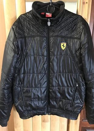 Куртка чоловіча puma scuderia ferrari