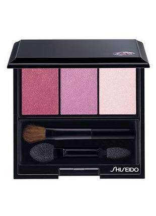Трехцветные тени shiseido luminizing satin eye color trio тон pk403 boudoir