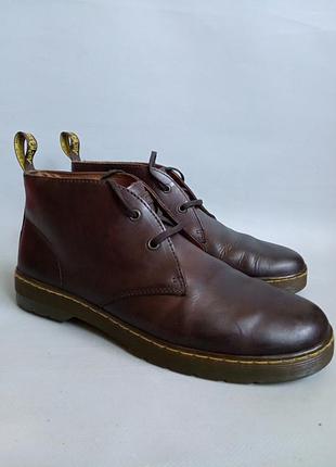 Кожаные ботинки dr. martens