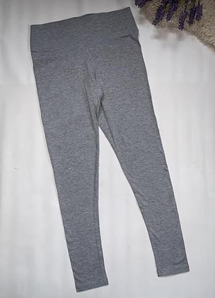 Трикотажні лосини з широким поясом-резинкою