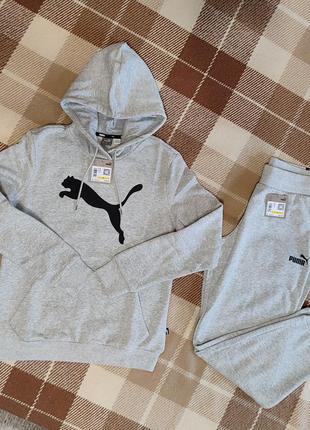 Новый женский спортивный костюм puma Костюм essentials оригинал из сша! размер s. на флисе
