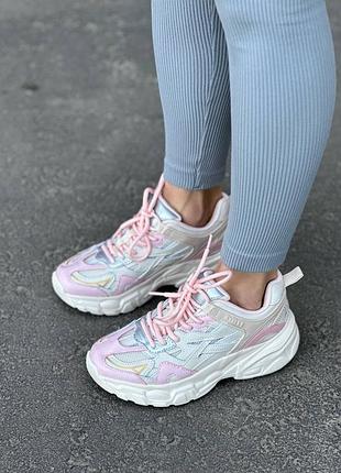 Кроссовки женские деми текстиль кожа3 фото