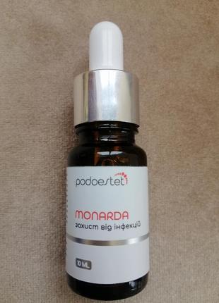Масло для защиты ногтей от инфекций «monarda» podoestet, 10 мл