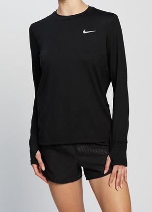 Спортивний лонгслів, спортивна кофта, лонгслів silhouette nike p.m