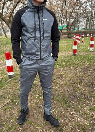 Отличное сочетание плащевки и дайвинга костюм из плащевки nike