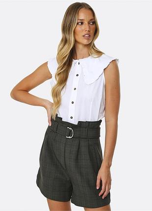 Бавовняна сорочка без рукавів з попліну ganni