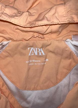 Куртка zara вітровка 1-1,5 р.2 фото