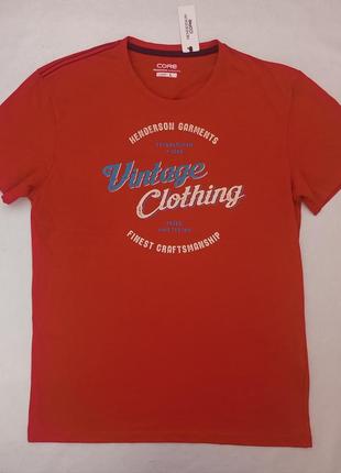 Мужская футболка core l. 100% cotton.