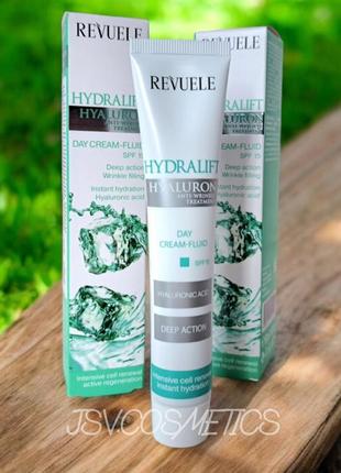 Крем-флюид 35+ дневной для лица hydralift hyaluron spf 15 revuele 50 мл
