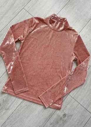 Велюровий гольф водолазка розмір s