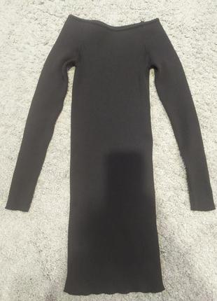 Сукня в рубчикй