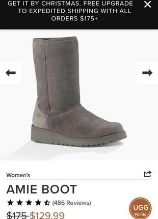 Ugg amie grey usa 7 / uk 5.5