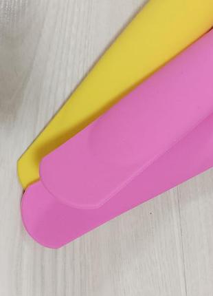 Силиконовые формы с крышкой для мороженого, сока набор 3 шт.