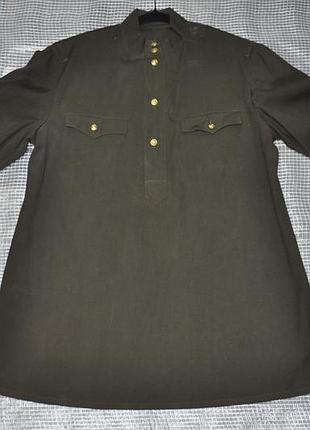 Коллекционная военная одежда комплект гимнастерка + галифе 1956-57, штамп на немецком языке