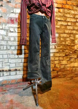 Джинсы desgaste высокая посадка