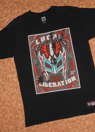 Футболка kalisto lucha liberation/lucha libre/луча либре/wrestling/wwe/мерч
