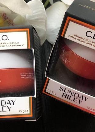 Глубоко увлажняющий крем с витамином с sunday riley c.e.o