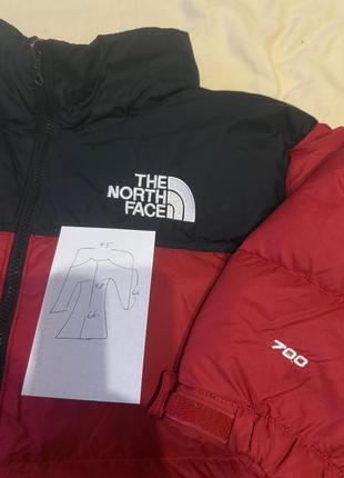 Оригинальный мужской пуховик куртка тнф the north face tnf 7008 фото