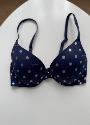 Бюстгальтер pink victoria’s secret push-up 32c