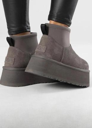 Ugg w classic mini dipper3 фото