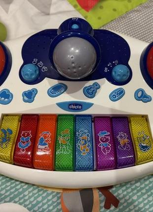 Развивающая игрушка, пианино chicco